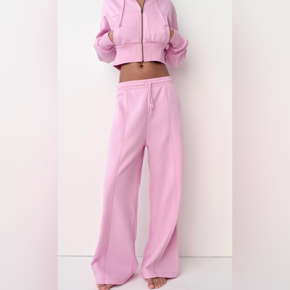 Pink ZARA sweatsuit
